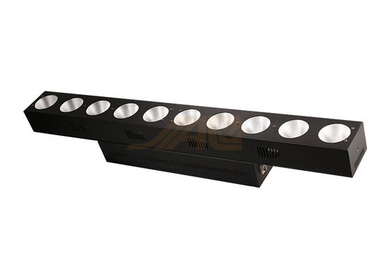 8 ช่อง 10x10W COB RGB LED เครื่องซักผ้าฝาผนังสำหรับ Stage
