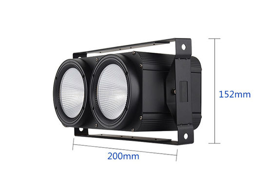 Ip20 2 ตา Led Stage Par ไฟ 200 W 100 W Cob Led Par