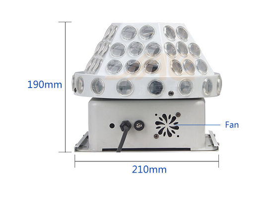 DMX 512 220V 30 วัตต์ RGB Led Stage Light สำหรับ DJ Disco