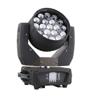 19*12W เลนส์ 8° LED ย้ายหัวไฟสำหรับไนท์คลับ