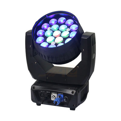 19*12W เลนส์ 8° LED ย้ายหัวไฟสำหรับไนท์คลับ