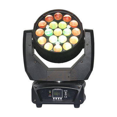 19*12W เลนส์ 8° LED ย้ายหัวไฟสำหรับไนท์คลับ