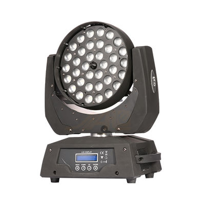 DMX512 สเตจ 36 * 12W LED ย้ายหัวแสงพร้อม Zoom