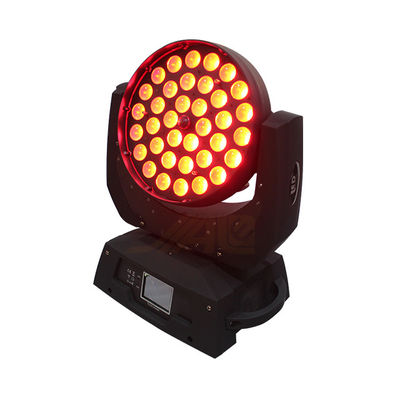 DMX512 สเตจ 36 * 12W LED ย้ายหัวแสงพร้อม Zoom
