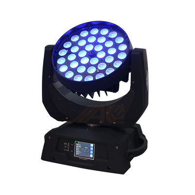 DMX512 สเตจ 36 * 12W LED ย้ายหัวแสงพร้อม Zoom