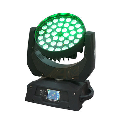 DMX512 สเตจ 36 * 12W LED ย้ายหัวแสงพร้อม Zoom