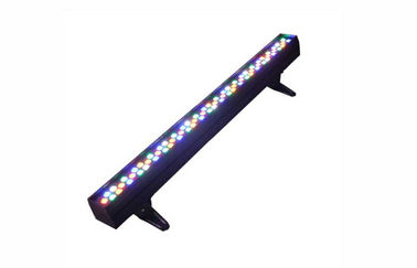 การควบคุม DMX 72 x 3w RGBWA LED Wall Wash โคมไฟ / LED ผนังวอลเลอร์สำหรับโรงละครหรือคอนเสิร์ต