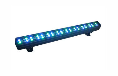 การควบคุม DMX 72 x 3w RGBWA LED Wall Wash โคมไฟ / LED ผนังวอลเลอร์สำหรับโรงละครหรือคอนเสิร์ต