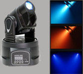 DJ เวทีในร่ม LED ย้ายหัวแสงหลายสีโรงละครเวทีแสงควบคุม DMX 512