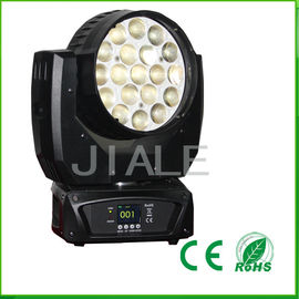 ไฟส่องเฉพาะจุดขนาด 19 * 12 วัตต์ LED เคลื่อนย้ายหัวแสง / LED จุดเคลื่อนหัว