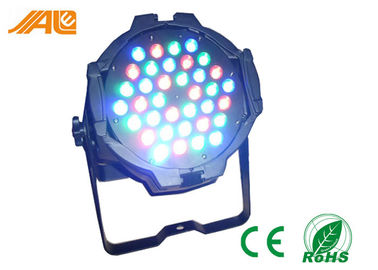 พาร์ติชัน 36 x 3 วัตต์ RGB Led พาร์ 64 ตราอลูมิเนียมแสง / อลูมิเนียมสามารถใช้ไฟเวทีในงานปาร์ตี้หรือคอนเสิร์ตได้