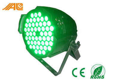 สูง Lumen 54PCS 3 วัตต์ LED พาร์สามารถไฟ Par 64 ไฟหลายสี DJ เวทีแสง 162W DMX 512 ควบคุม CE และ RoHS ไฟ