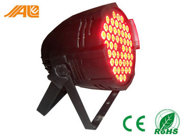 สูง Lumen 54PCS 3 วัตต์ LED พาร์สามารถไฟ Par 64 ไฟหลายสี DJ เวทีแสง 162W DMX 512 ควบคุม CE และ RoHS ไฟ