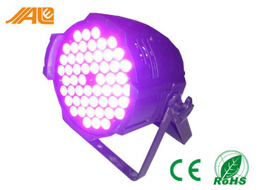 สูง Lumen 54PCS 3 วัตต์ LED พาร์สามารถไฟ Par 64 ไฟหลายสี DJ เวทีแสง 162W DMX 512 ควบคุม CE และ RoHS ไฟ
