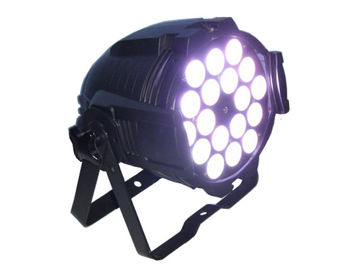 ฉากแต่งงาน / ฉากงานแสงสว่าง LED พาร์สามารถไฟสีแดงสีเขียวสีฟ้าความสว่างสูง