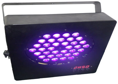 RGB Slim Par64 LED Par สามารถติดตั้งหลอดไฟ / โคมไฟสำหรับงานแต่งงาน / คอนเสิร์ต / โรงละครเวทีแสงสว่าง