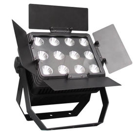 ตกแต่งเวที 12 * 15W 3in1 RGB เครื่องซักผ้าฝาผนัง LED, แสงเวทีกลางแจ้งล้างหลอดไฟ