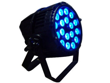 High Lumen LED กลางแจ้ง Par18x10w Rgbw 4in1 Ip65 ชุดไฟส่องสว่างที่กันน้ำได้