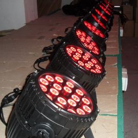 ประหยัดพลังงาน Outdoor LED Par Light 18 x 10w RGBWA Professional Stage Lighting