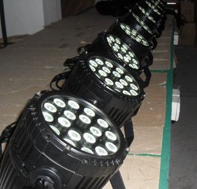ประหยัดพลังงาน Outdoor LED Par Light 18 x 10w RGBWA Professional Stage Lighting