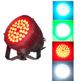 พลังงานสูง 36 x 10w Rgbw กันน้ำกลางแจ้ง LED พาร์สามารถแสงเวทีเหตุการณ์แสงสว่าง