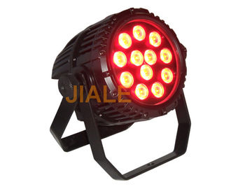 12 x 10w RGBWA 5 in 1 ไฟ LED พาร์สวนน้ำกลางแจ้งที่มีวัสดุอลูมิเนียมอัลลอยด์