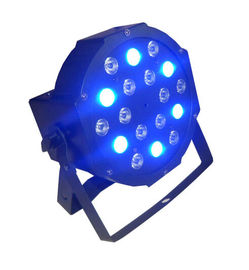 ไฟ LED ขนาด 18 x 3w RGB Led แบบติดตั้งอิสระขนาดกะทัดรัดภายใน 64 แช็คในร่ม Dj แสง 7CH DMX