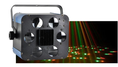6 ดวงไฟ RGB LED Beam Effect สำหรับดิสโก้ / ไนท์คลับ / ไฟเวทีเวที