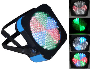 สีแดงสีเขียวสีฟ้าแบน LED พาร์สามารถไฟสลิม DMX Dj พาร์ 64 สำหรับคอนเสิร์ต / โรงละคร