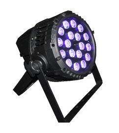 IP65 18 x 15w RGBWA UV 6in1 ไฟ LED กลางแจ้ง Par Can Light แสงระดับมืออาชีพ