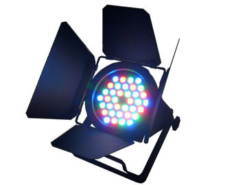 DMX 512 Barndoor 36 x 3w Rgb Led Par 64 จุดไฟ LED ไฟ Multi PAR หลายจุด