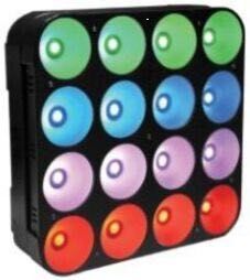 16pcs 30w Rgb 3in1 Led Matrix Blinder ไฟคลับสำหรับดีเจ, Stage, Bands
