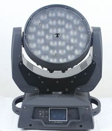ซูม 36 x 10w Rgbw / Rgbwa Led พาร์ 64 ไฟเวที Uv 6in1 Beam Effects