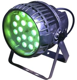แสงซูม 18 x 10w Rgbw Ip65 พาร์ติชันกลางแจ้งสามารถติดตั้งไฟเวที 110V - 240V
