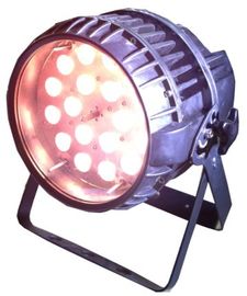 แสงซูม 18 x 10w Rgbw Ip65 พาร์ติชันกลางแจ้งสามารถติดตั้งไฟเวที 110V - 240V