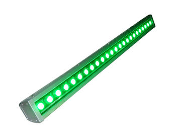 24pcs 4w Rgbw 4in1 Dmx Ip65 เครื่องซักผ้าฝาผนังนำแสงบาร์ไนท์ไลท์บาร์ไลท์ไลท์