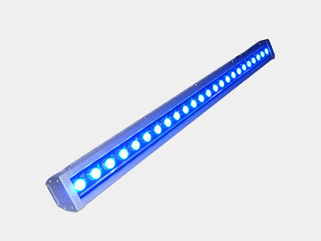 24pcs 4w Rgbw 4in1 Dmx Ip65 เครื่องซักผ้าฝาผนังนำแสงบาร์ไนท์ไลท์บาร์ไลท์ไลท์