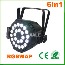 6in1 พาวพาร์คดีเจไฟเวที / dmx พาร์ค Par Par ในร่มสามารถ 24pcs 15w Rgbwa Uv