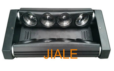 DMX512 RGBW 4in1 8 ดวงตาสไปเดอร์ไฟ LED ส่องสว่าง / ไฟเวทีหมุน