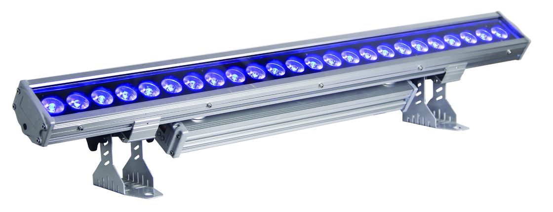 24 x 10w RGBW ไฟ LED เครื่องซักผ้าฝาผนัง 4IN1 สีสำหรับสตูดิโอ