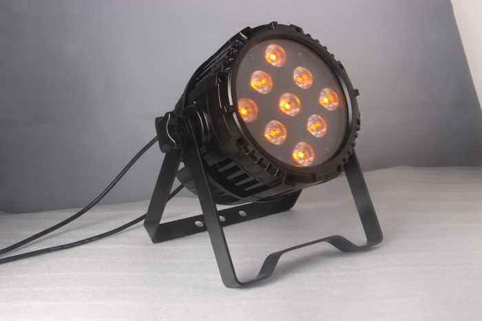 6 In 1 RGB WA UV IP65 LED ที่ตราไว้สามารถกระป๋องไฟโหมดขับเคลื่อนตัวเองเวลา 7 - 8 ชั่วโมง