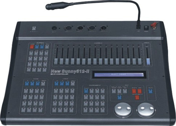 2048 DMX Controlling Channels DMX Lighting Controller สำหรับระบบควบคุมเสียงและแสงของดีเจ