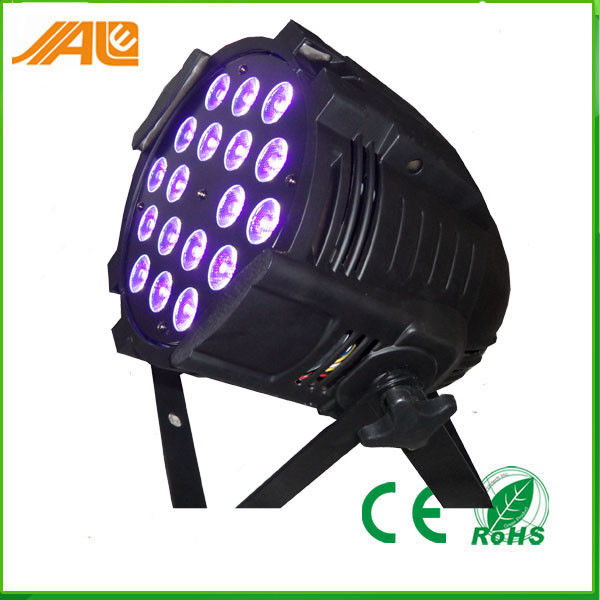 ใหม่สามารถแสง 18pcs 15w Rgbwa Uv 6in1 นำพาร์ Disco เวที Light / Dmx Par Light