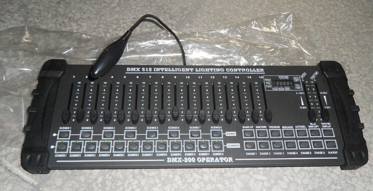 เครื่องฉายแสงเวทีแสง DMX / อุปกรณ์ Disco Dmx Lighting Controller