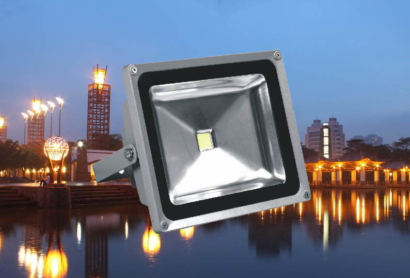 พลังงานสูงกลางแจ้ง Led น้ำท่วม 10w - 100w สีขาว / RGB สำหรับเวที