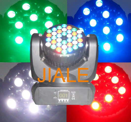 Led Sharpy Beam Moving ไฟเวทีใหญ่ 36 x 3w Rgbw DMX512