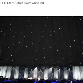 ม่านแสงสี RGBW6x 4 เท่า LED Super Bright, ผ้าม่านฉากหลังสำหรับพื้นหลังฉาก